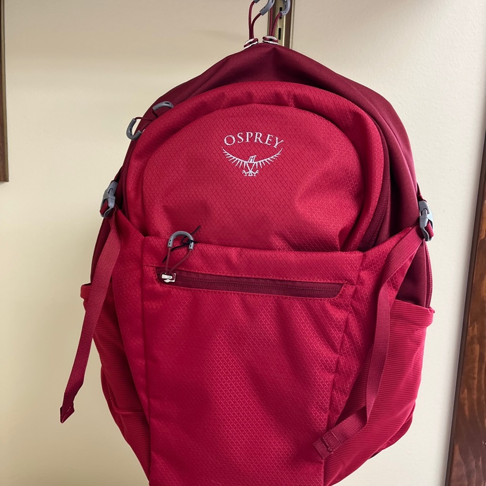 Red Osprey Daylite Plus Backpack